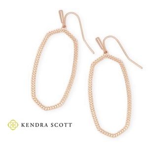 NEW Kendra Scott Open Frame Statement Earrings